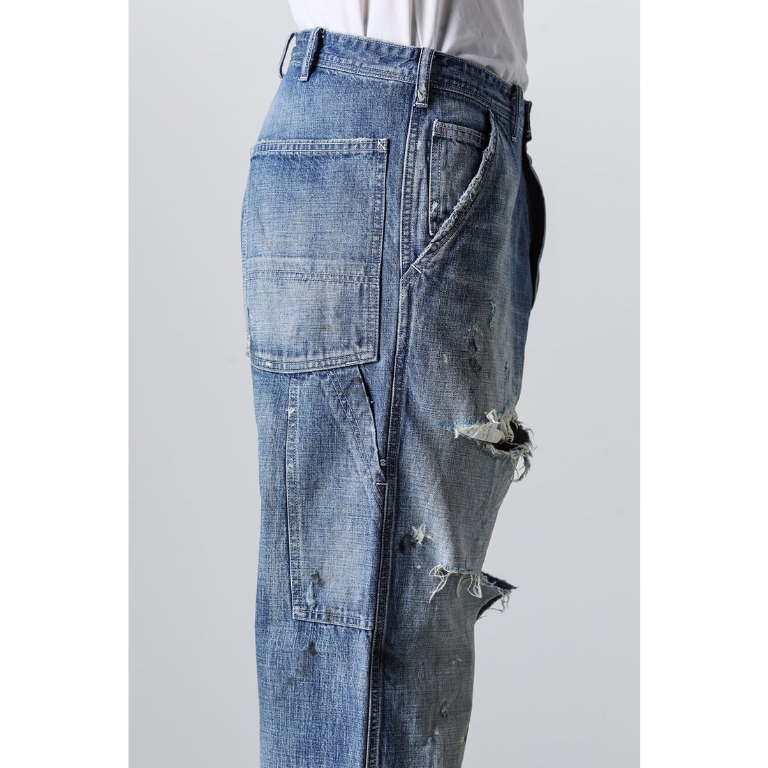 SAINT Mxxxxxx Painter Denim Pants （Blue） - Osaka / Kyoto, -FASCINATE