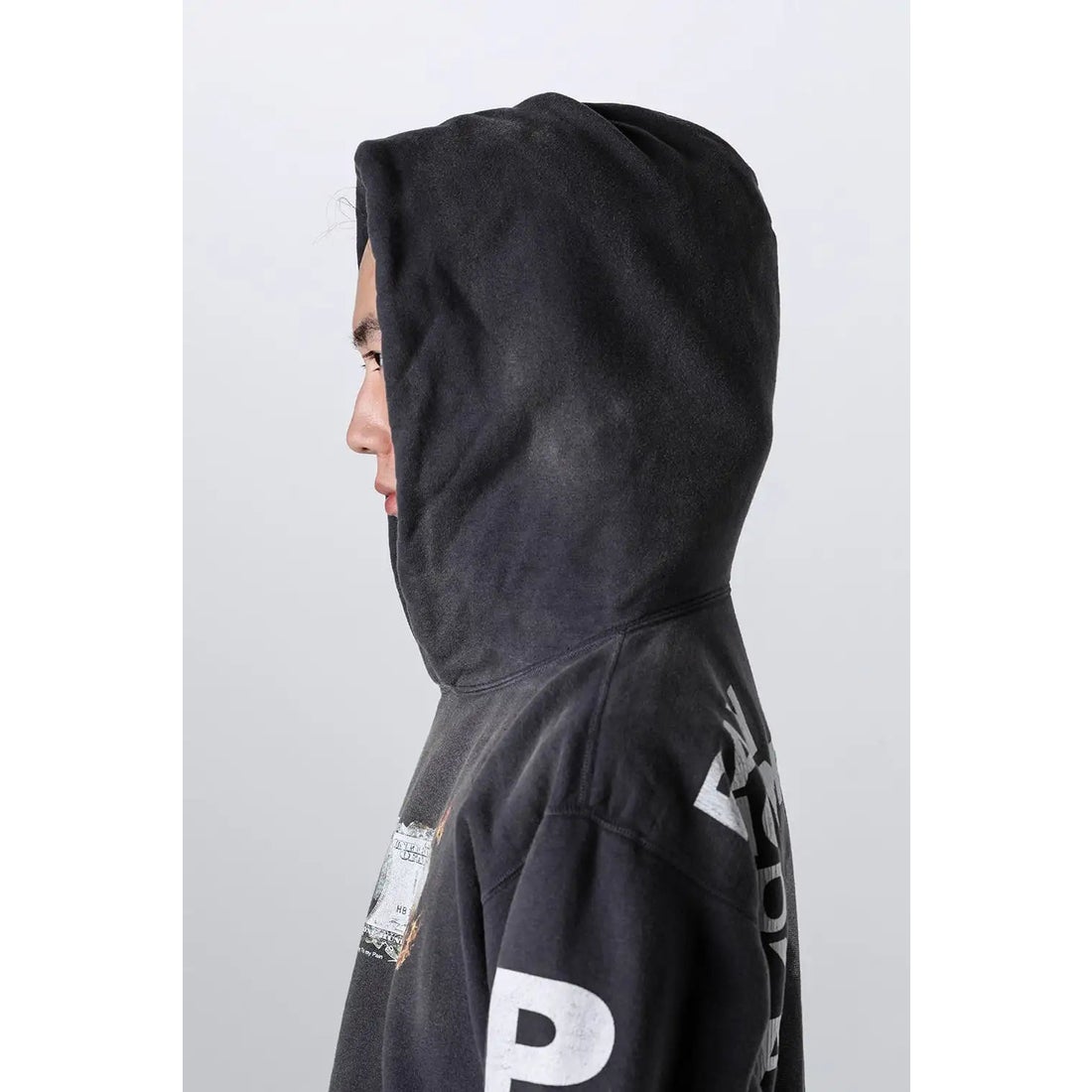 Pay money To my Pain × SAINT Mxxxxxx BRND MONEY Hoodie （Black