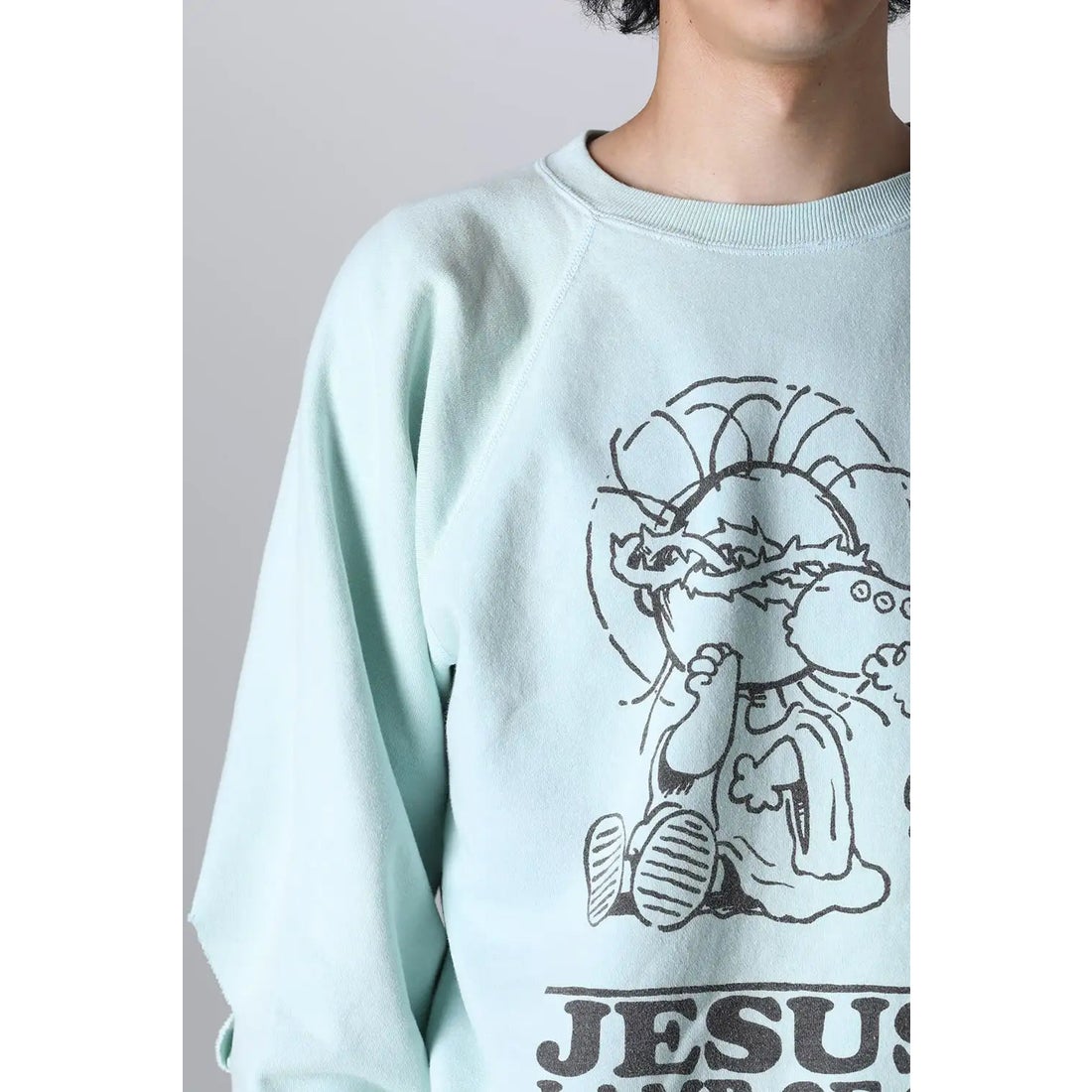 セントマイケル SAINT Mxxxxxx JESUS Sweat shirt （Blue） 通販 大阪