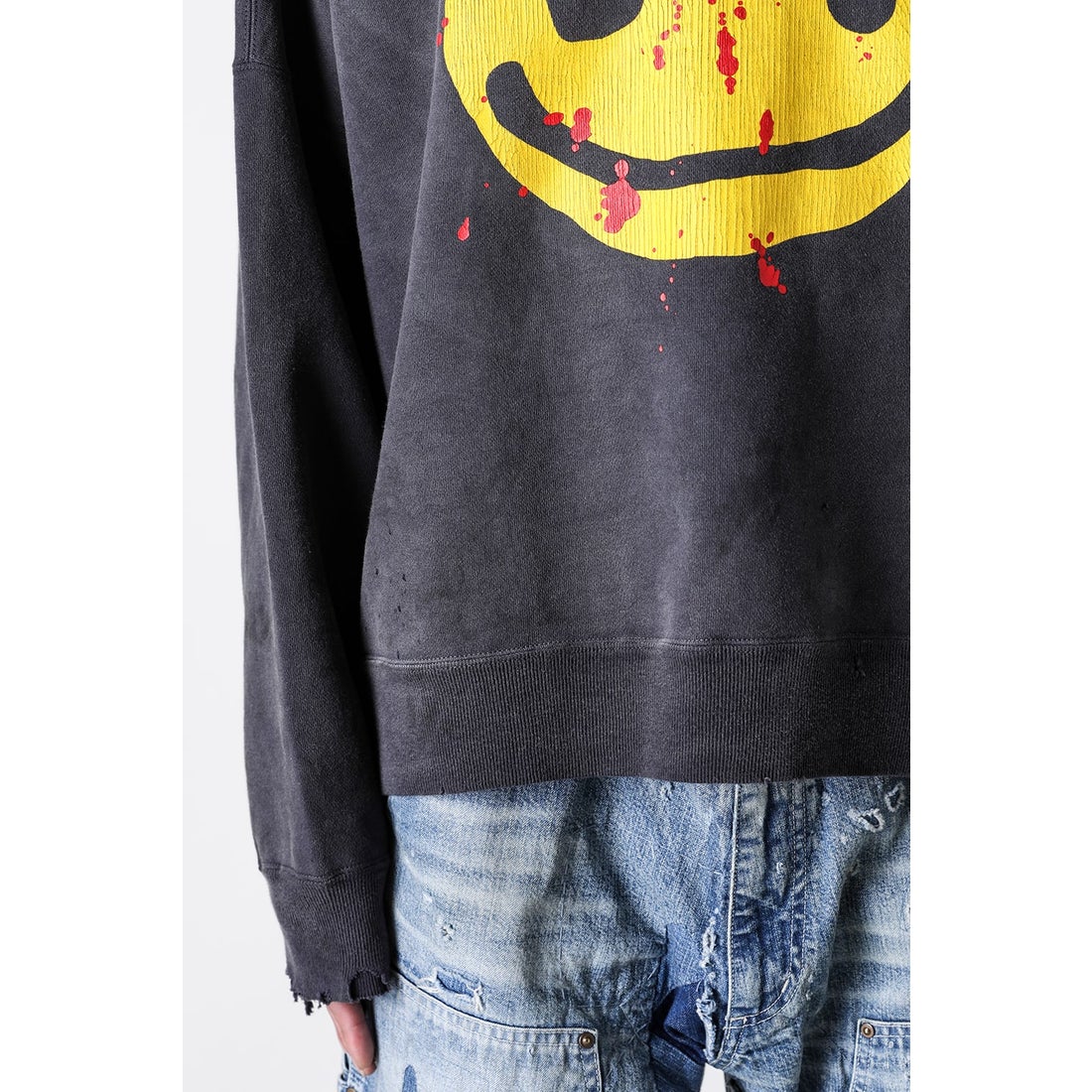 CACTUS PLANT FLEA MARKET x SAINT Mxxxxxx SMILE Sweat shirt 通販