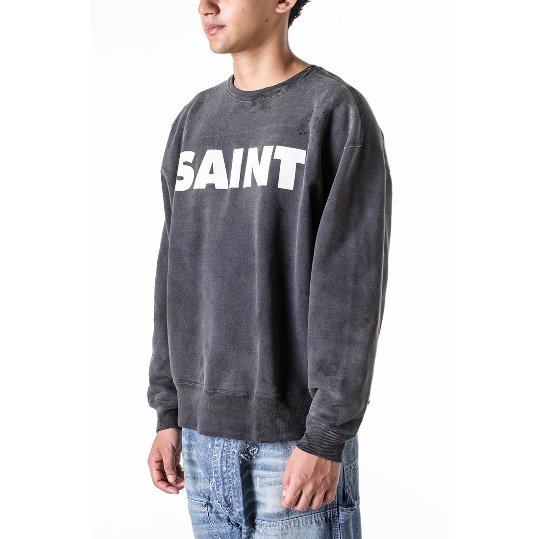 セントマイケル SAINT Mxxxxxx SAINT Sweat shirt （Black） 通販 大阪