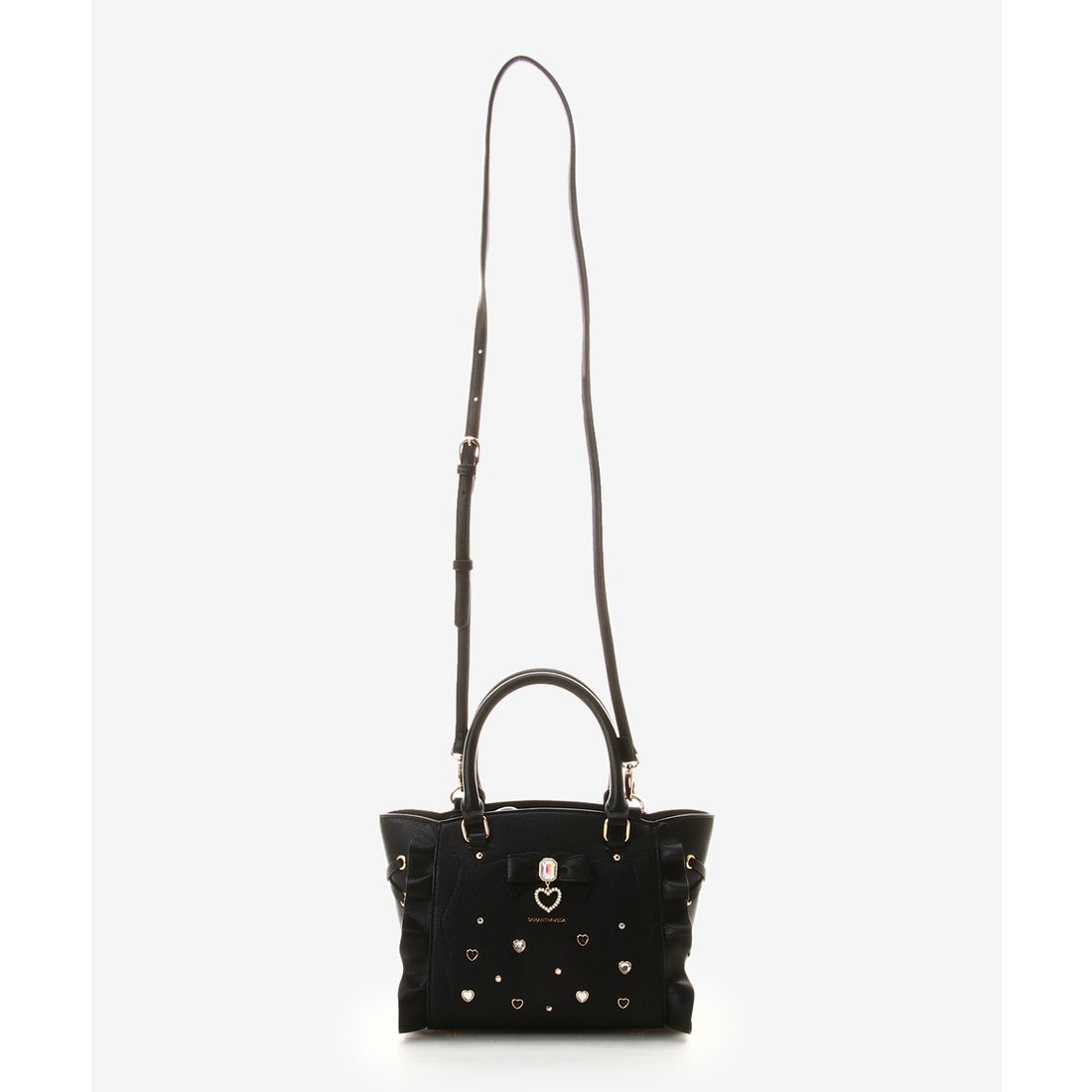 サマンサベガ SAMANTHAVEGA サイドレースアップリボンビジューミニ