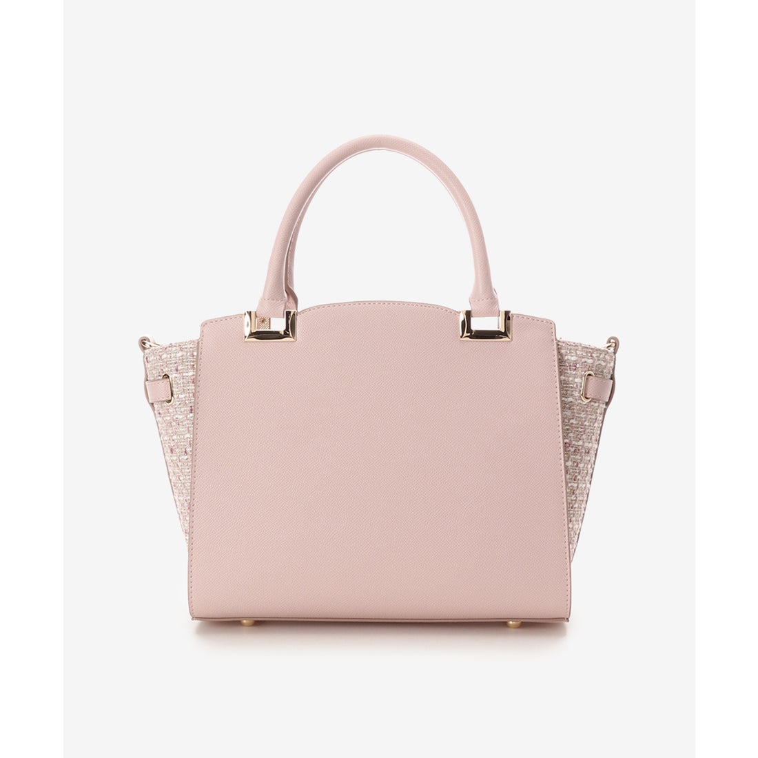 サマンサベガ SAMANTHAVEGA ツイードベルトビジューハンドバッグ