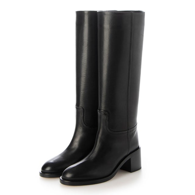 サルトル SARTORE ラウンドトウバイカラージョッキーブーツ （ブラック