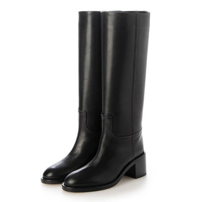 サルトル SARTORE ラウンドトウチャンキーヒールロングブーツ