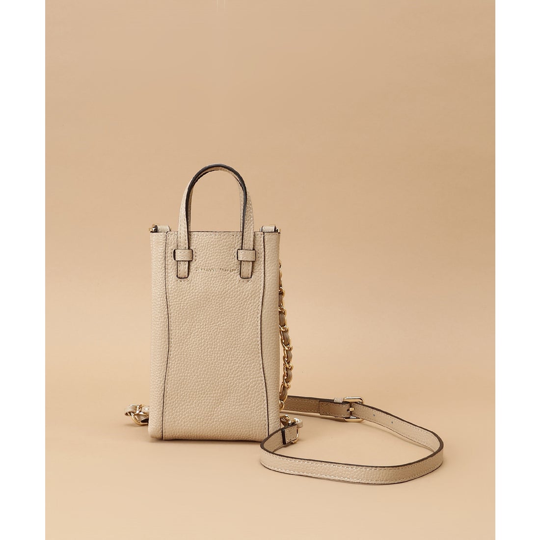 サマンサタバサ Samantha Thavasa シンプルスクエア型 レザーミニ