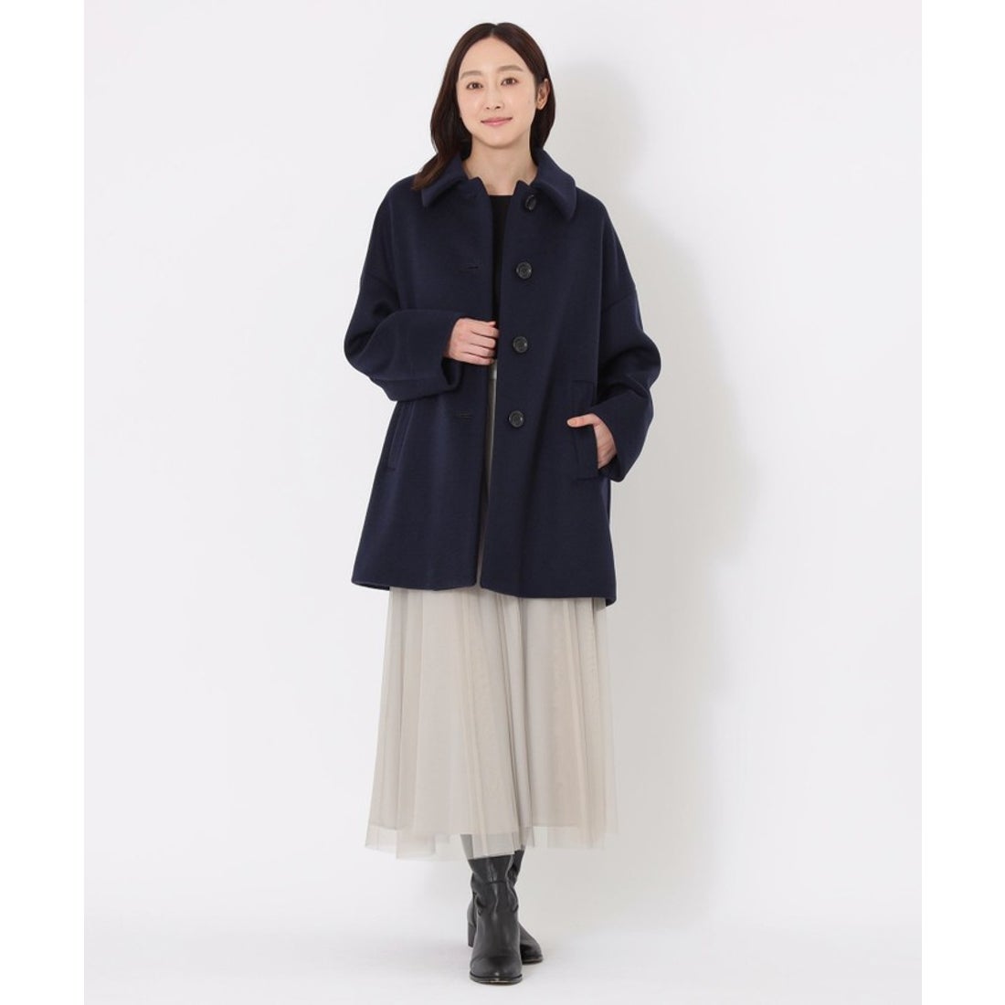 サンヨーコート SANYOCOAT エアージーロンラム ショートコート