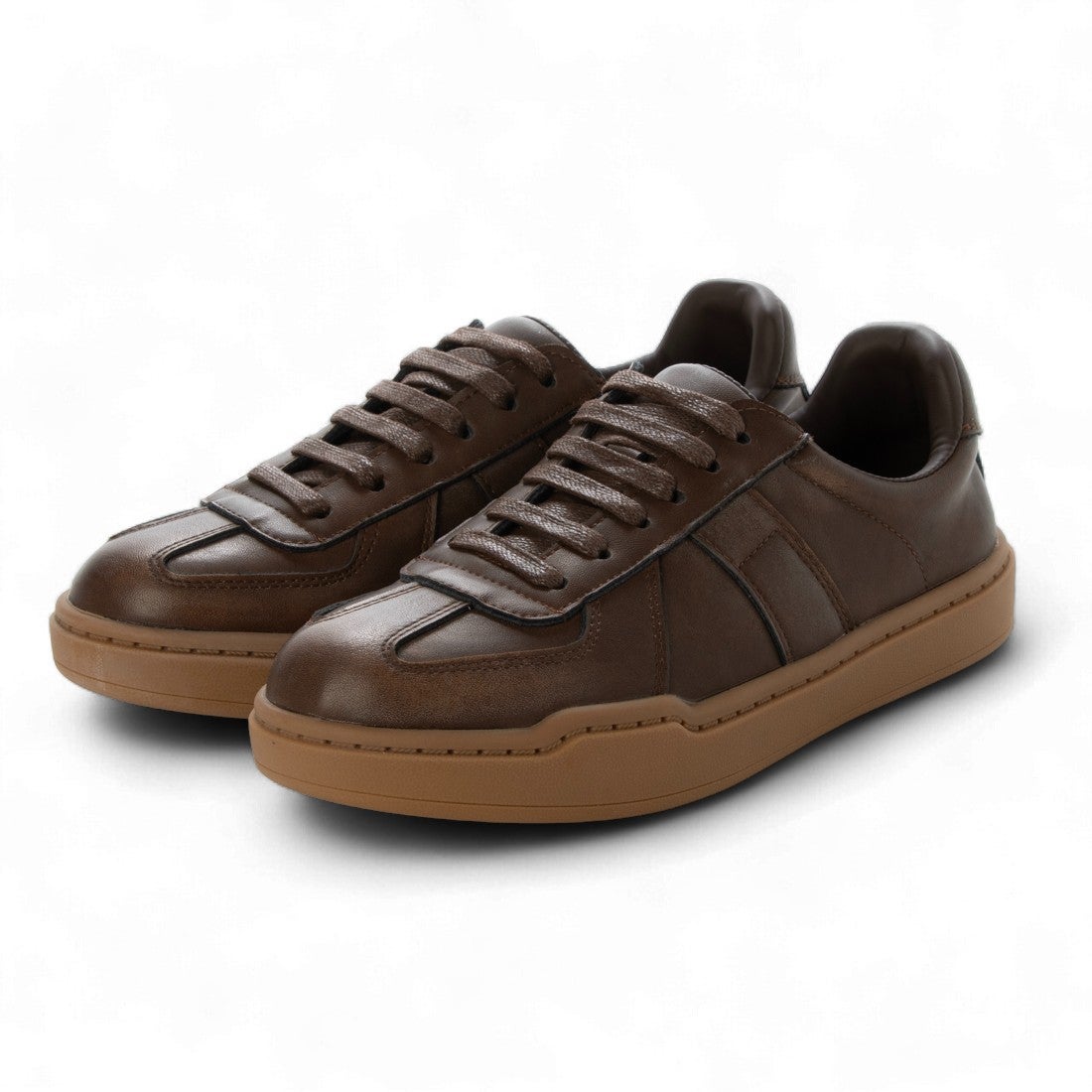 サヤ SAYA 2.5cmレザースニーカー （ダークブラウン） -【公式】ラボ