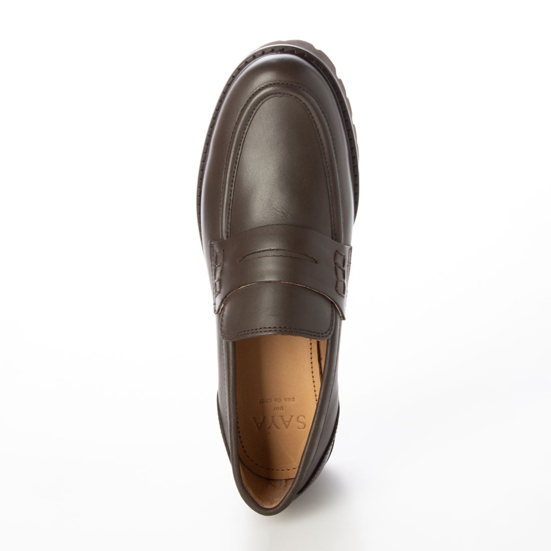 サヤ SAYA 本革ペニーローファー （ダークブラウン） -【公式】ラボ