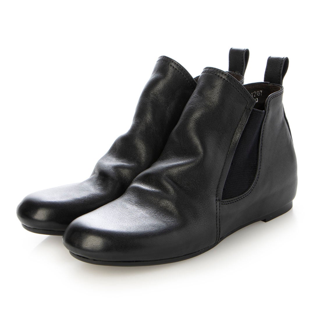 サヤ SAYA 本革プラット製法サイドゴアブーツ （ブラック） -【公式