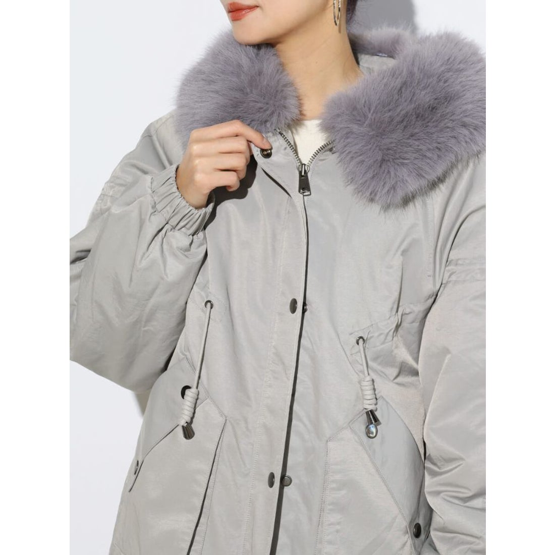 スコットクラブ SCOTCLUB ファーフーディモッズアウター