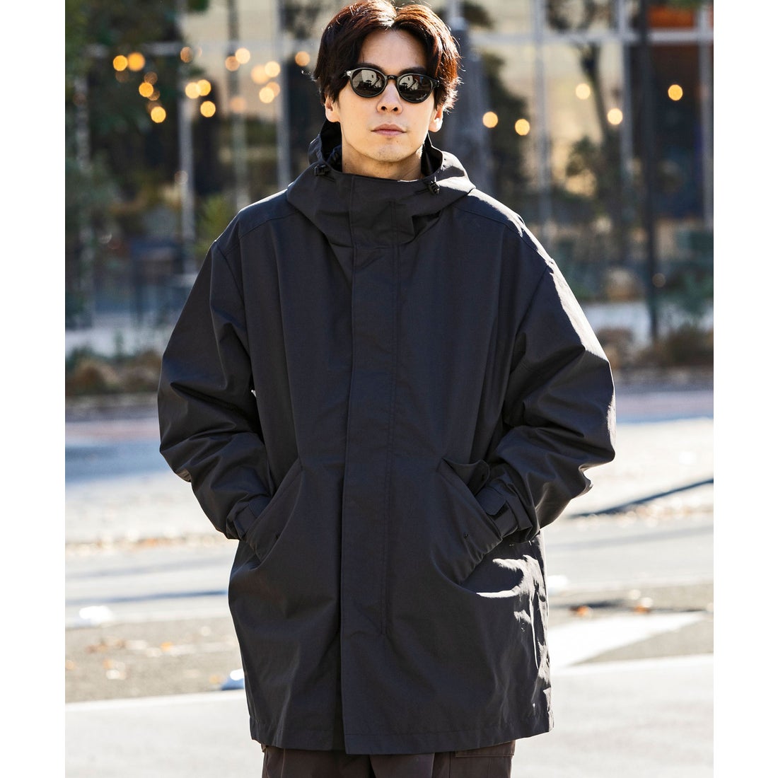 プラスフェニックス +phenix MODS DOWN COAT モッズダウンコート