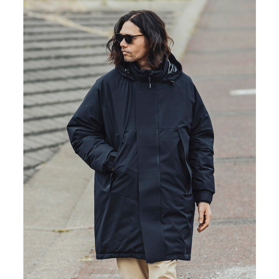 プラスフェニックス +phenix L-7 DOWN COAT ダウンコート ウィンド