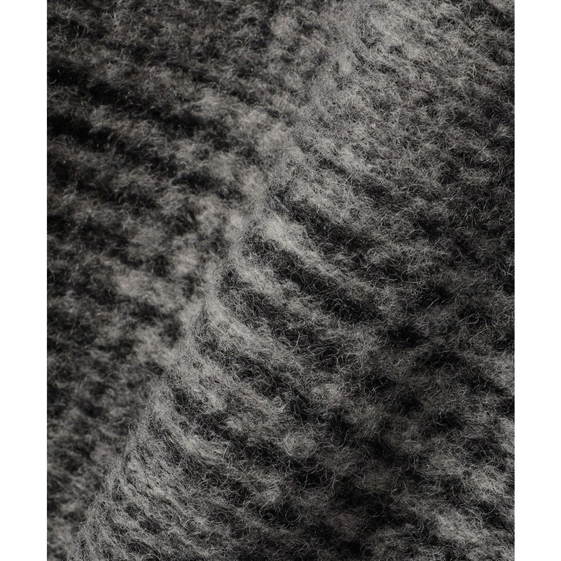 シップス SHIPS スライバー チェック ショート Pコート （ブラック