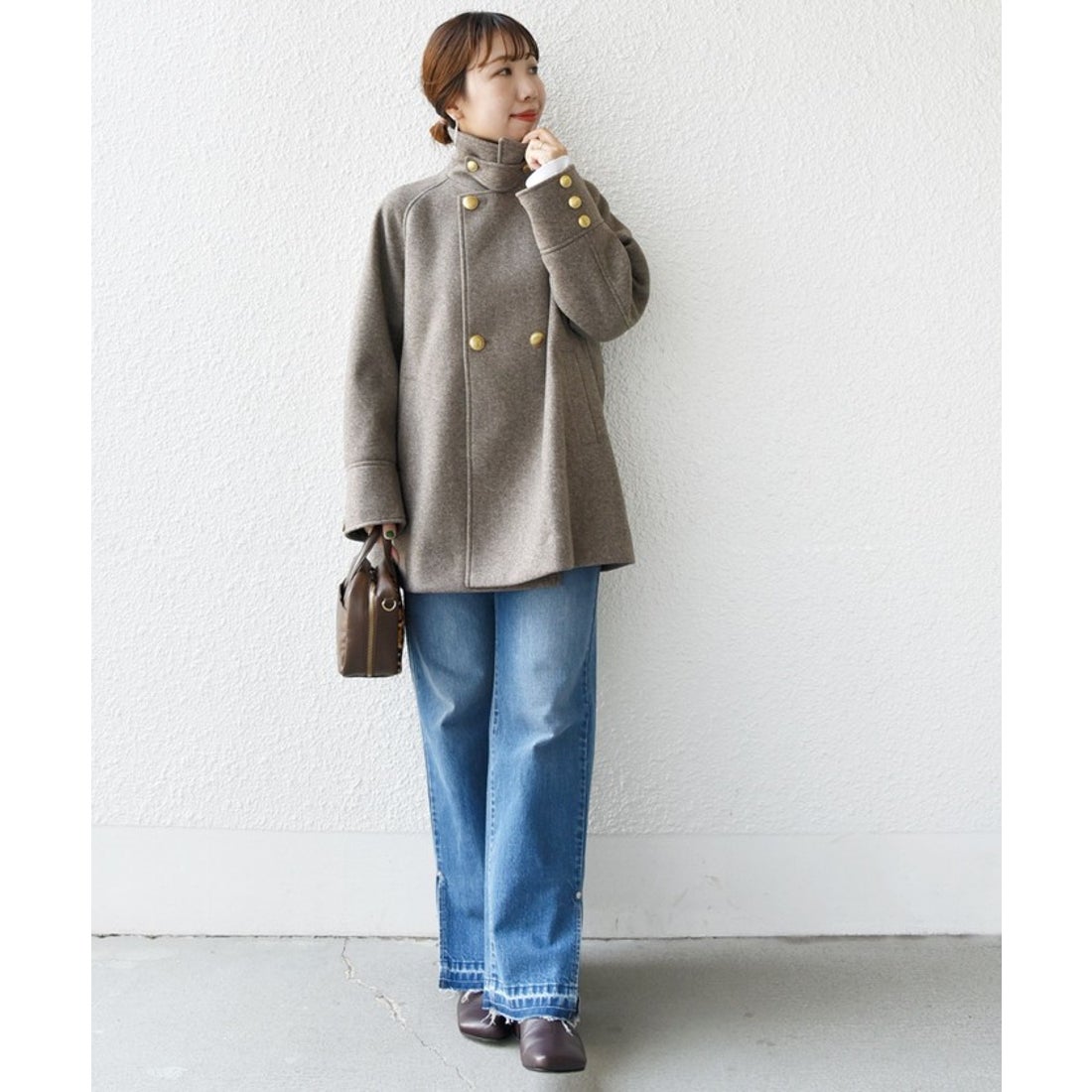 シップス SHIPS 《追加》【WEB限定】 〈手洗い可能〉ウール ライク