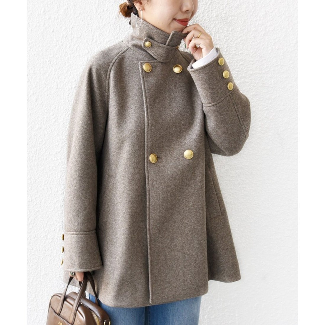 シップス SHIPS 《追加》【WEB限定】 〈手洗い可能〉ウール ライク