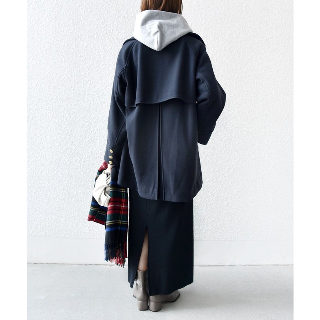 シップス SHIPS 《追加》【WEB限定】 〈手洗い可能〉ウール ライク