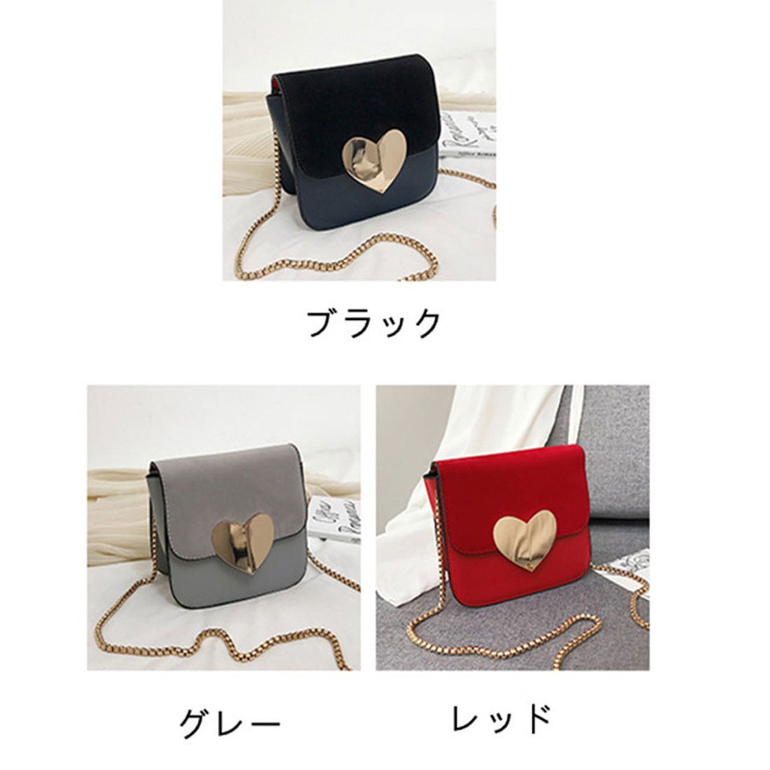 ショッピングゴー shoppinggo ショルダーバッグ ハート 鞄 バッグ