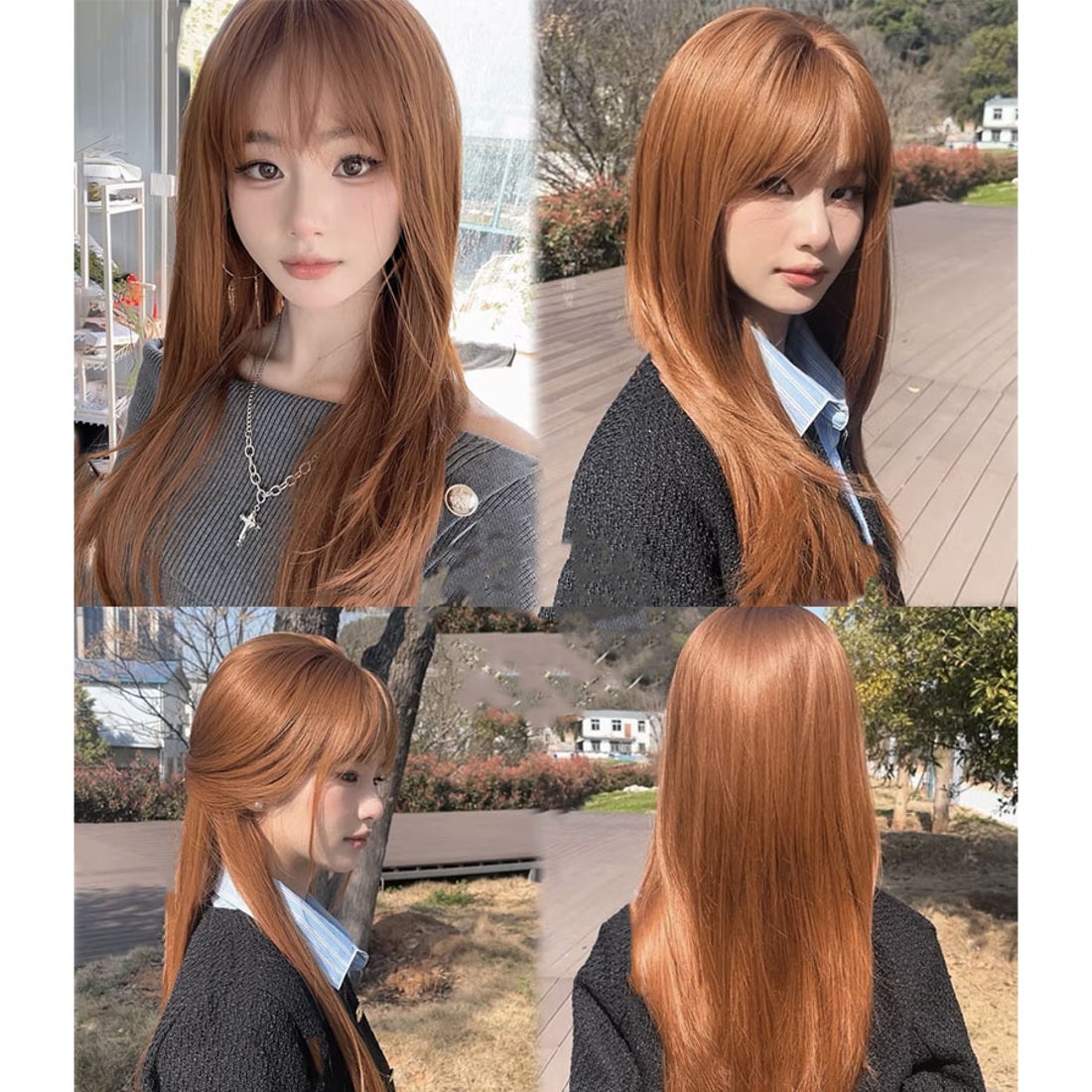 ショッピングゴー shoppinggo ウィッグ ロング 自然 レディース フル