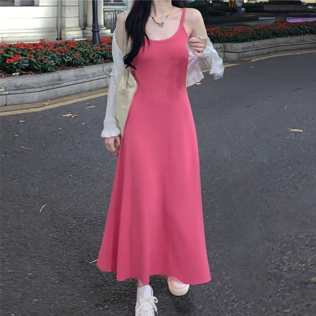 ショッピングゴー shoppinggo ニットワンピース ノースリーブ ニット