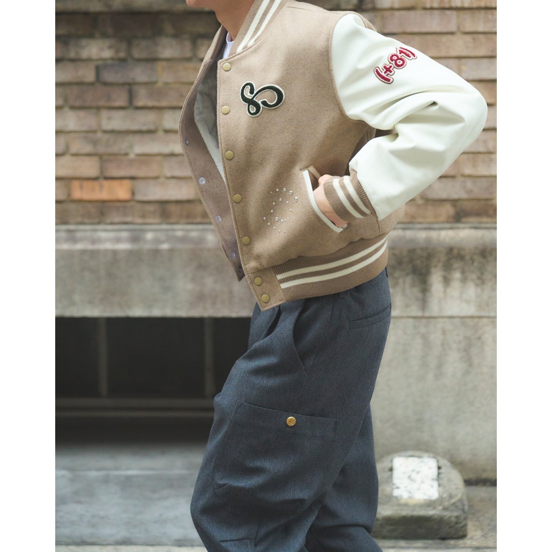 シンプリーコンプリケイテッド SIMPLYCOMPLICATED MEMORIAL VARSITY