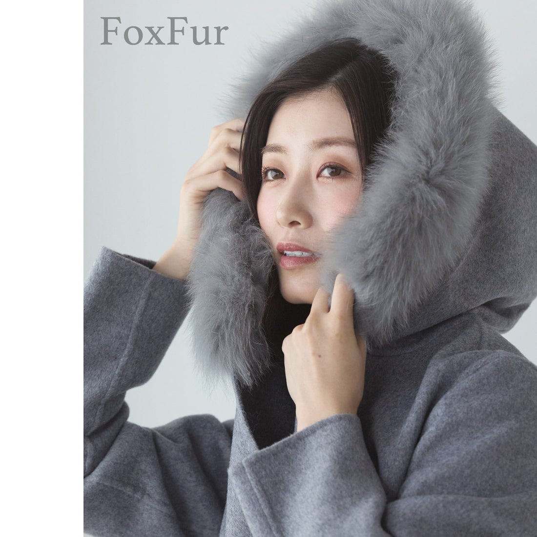 フィローモ Filomo [Filomo] カシミヤ混ロングコート フォックスファー