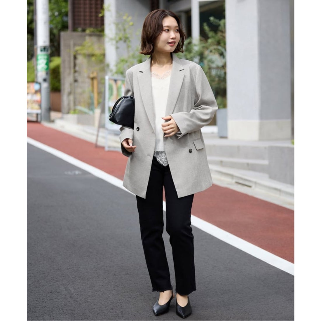 スローブ イエナ SLOBE IENA 《追加2予約》サテンレースキャミソール