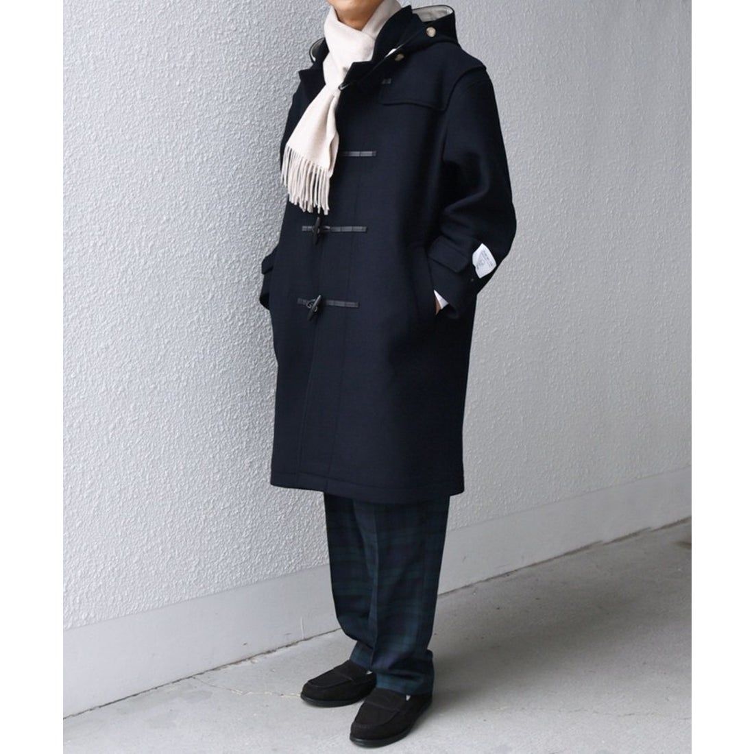 シップス エニィ SHIPS any SHIPS any: PURE WOOL MELTON ダッフル