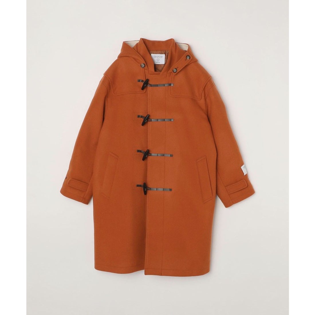 シップス エニィ SHIPS any SHIPS any: PURE WOOL MELTON ダッフル