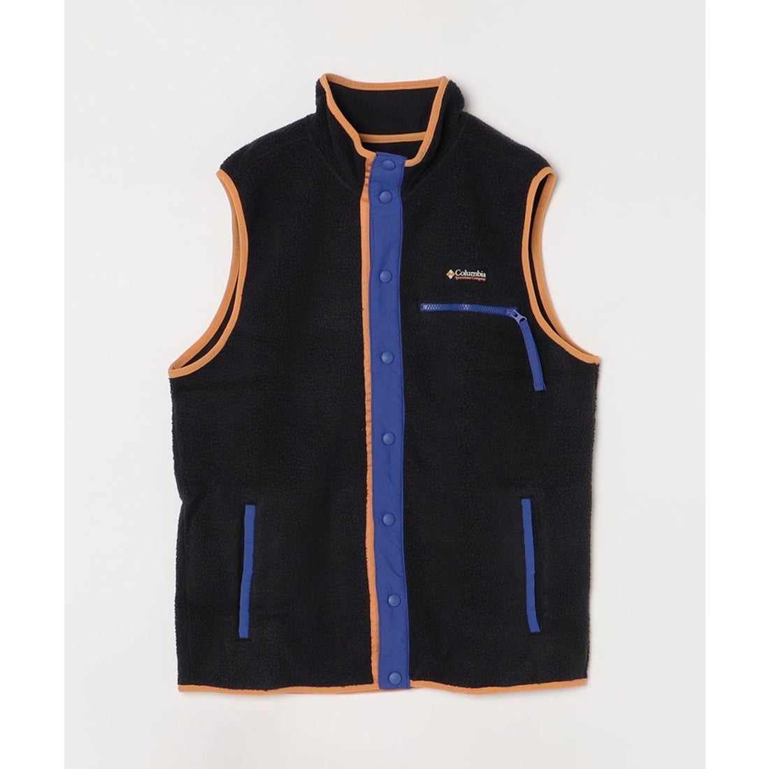 シップス エニィ SHIPS any COLUMBIA: Helvetia II フリース ベスト