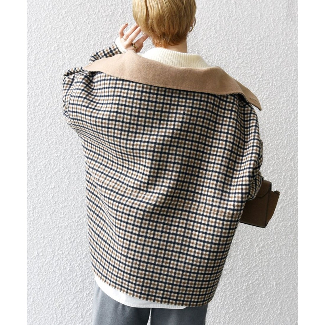 シップス エニィ SHIPS any SHIPS any: リバー スタンドカラー