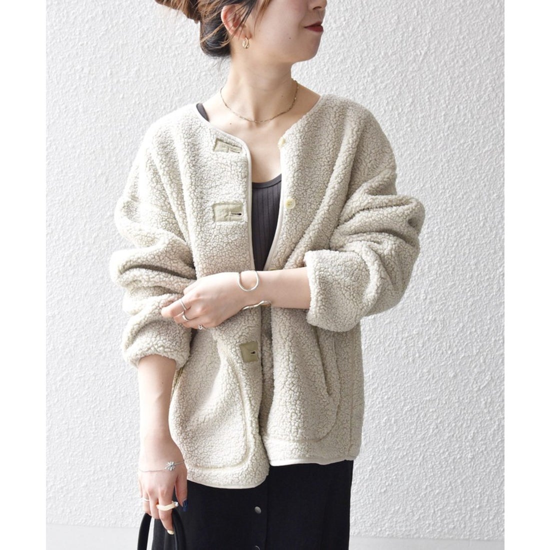 シップス エニィ SHIPS any SHIPS any:〈洗濯機可能〉2WAY ボア