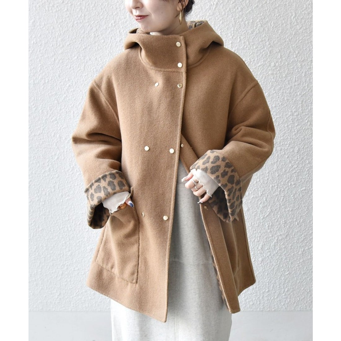 シップス エニィ SHIPS any SHIPS any: リバー フーデッド Aライン