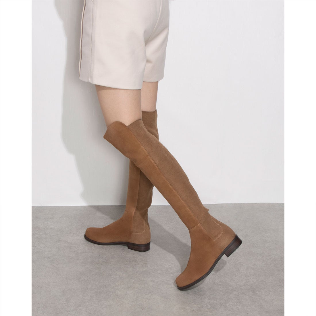 スチュアート ワイツマン STUART WEITZMAN ニーハイブーツ （キャメル