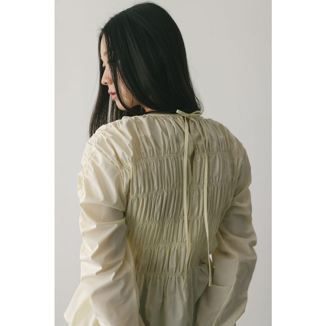 STYLEMIXER シャーリングブラウス KHA -ファッション通販 FASHION WALKER