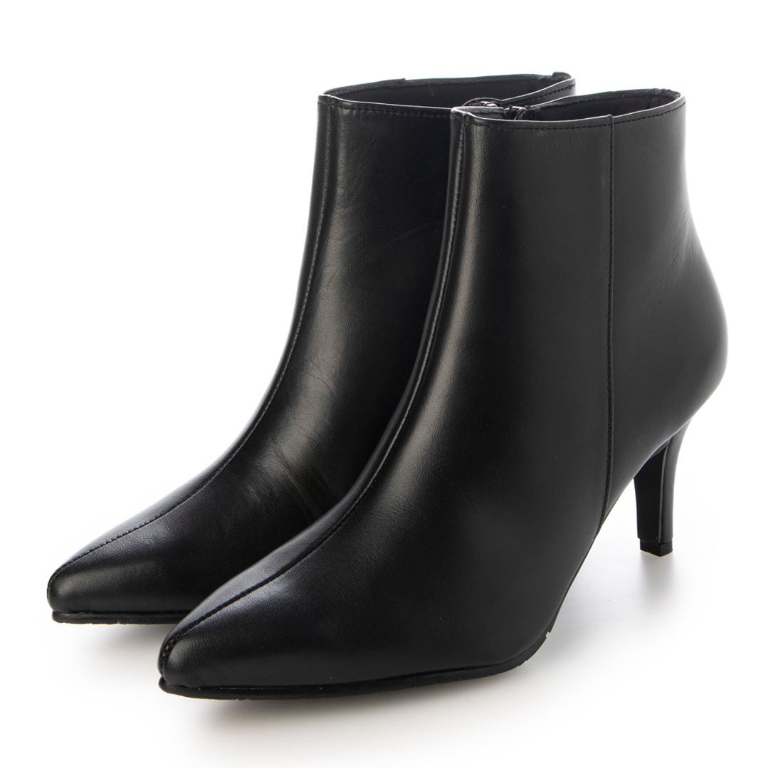 pointer 【本革】ブーツ ポインテッドトゥ 日本製 レディース 7cm