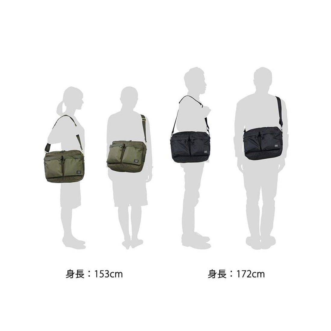 ポーター PORTER ポーター フォース ショルダーバッグ 855ー07415 吉田