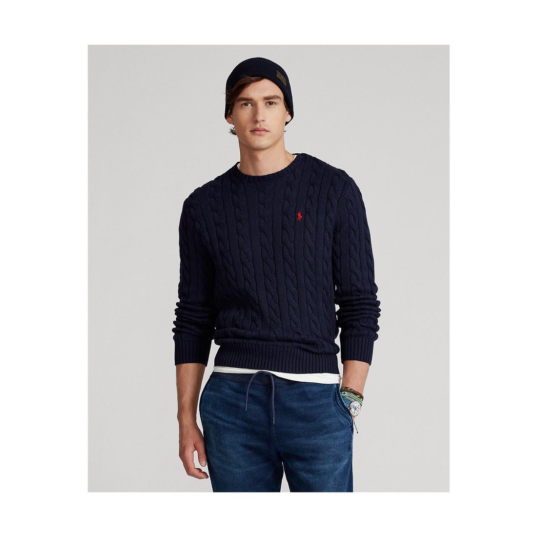 ポロ ラルフ ローレン POLO RALPH LAUREN ケーブルニット コットン