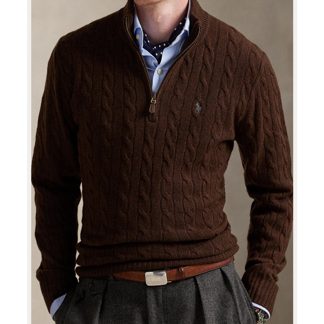 ポロ ラルフ ローレン POLO RALPH LAUREN ケーブルニット ウール