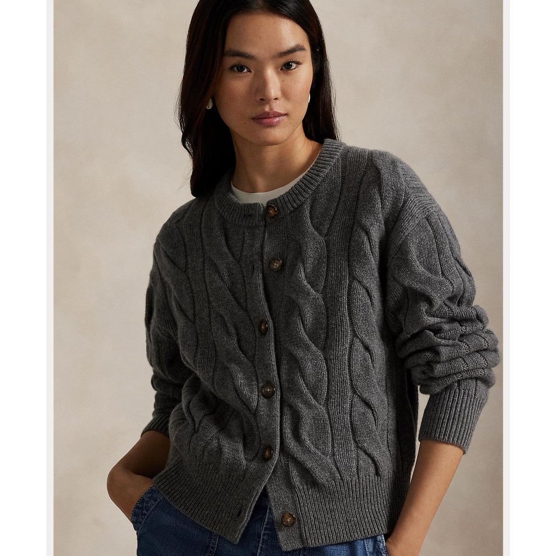 ポロ ラルフ ローレン POLO RALPH LAUREN ケーブルニット ウール