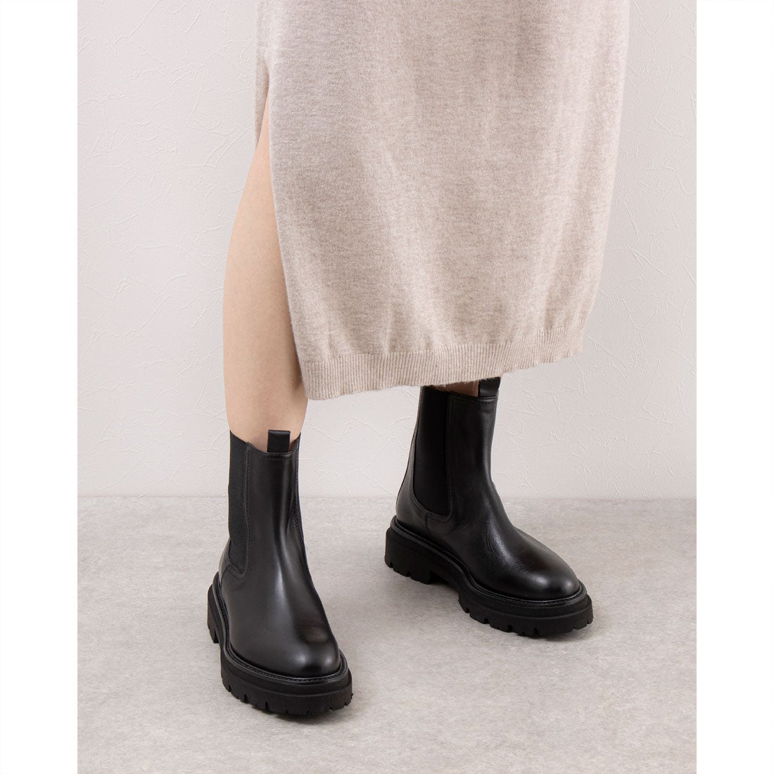 パスクッチ PASCUCCI エクストラライトソールサイドゴアブーツ