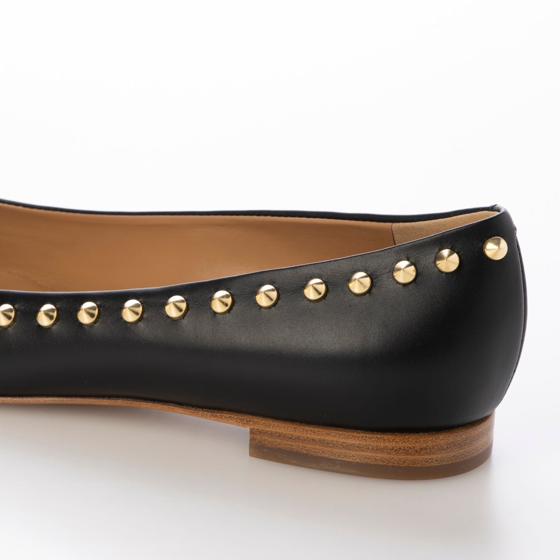 ペリーコ PELLICO STUDS フラット パンプス （BLACK） -靴