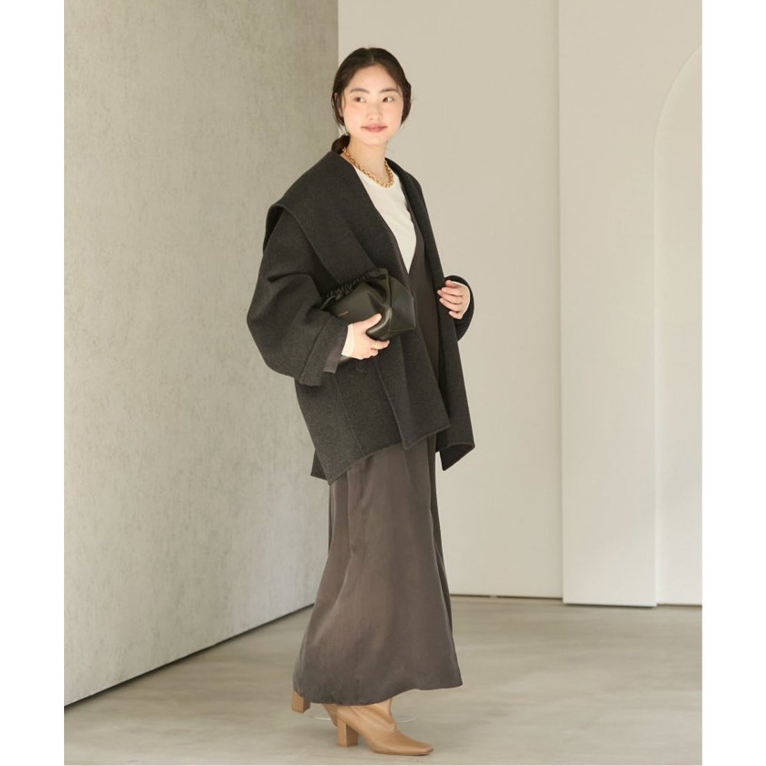 プラージュ Plage 《追加》ハミルトン DRAPE MIDDLE コート