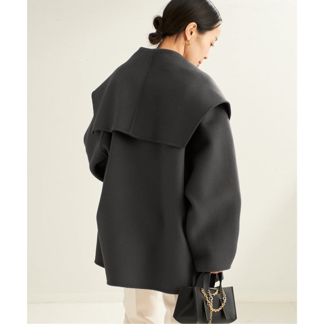 プラージュ Plage 《追加》ハミルトン DRAPE MIDDLE コート （グレー