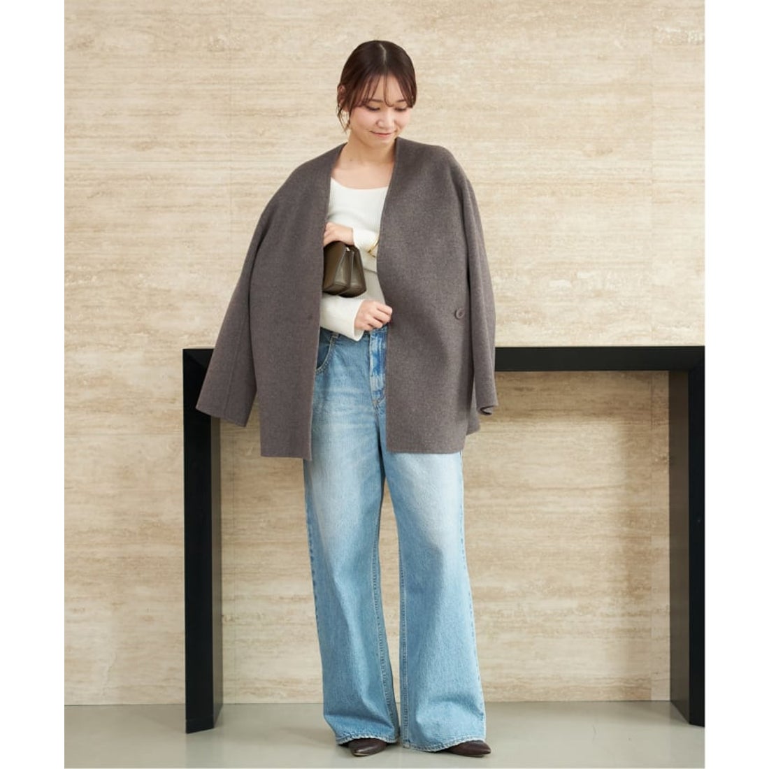 新品】plage◇HAMILTON Cardigan コート38 plage（プラージュ） ノー