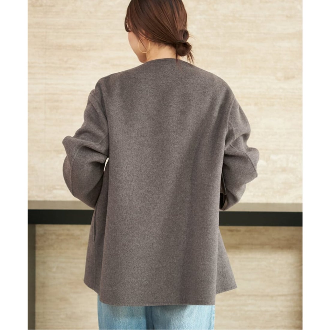 プラージュ Plage HAMILTON Cardigan コート （グレー