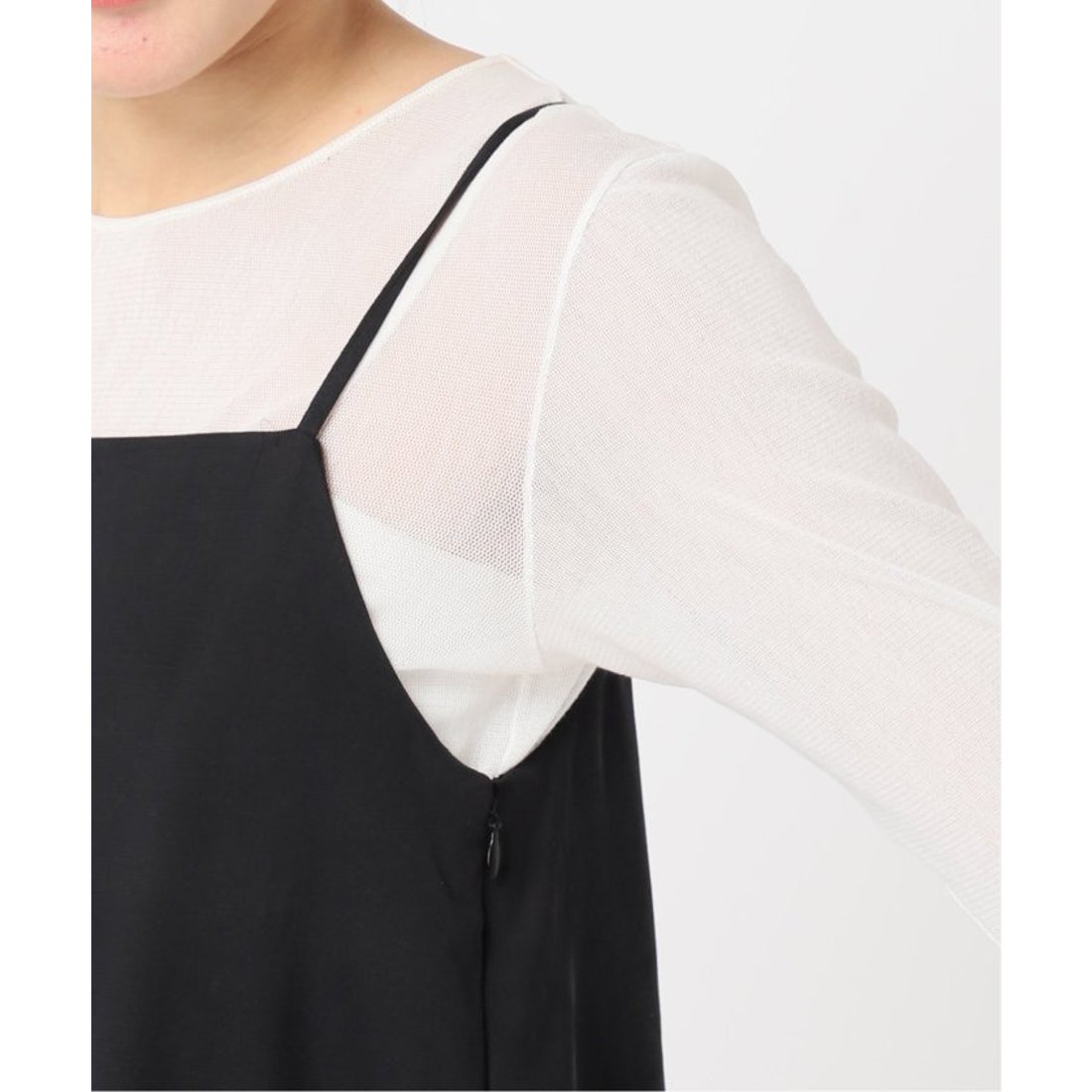 プラージュ Plage 《追加》fibril linen 混 キャミソール （ブラック