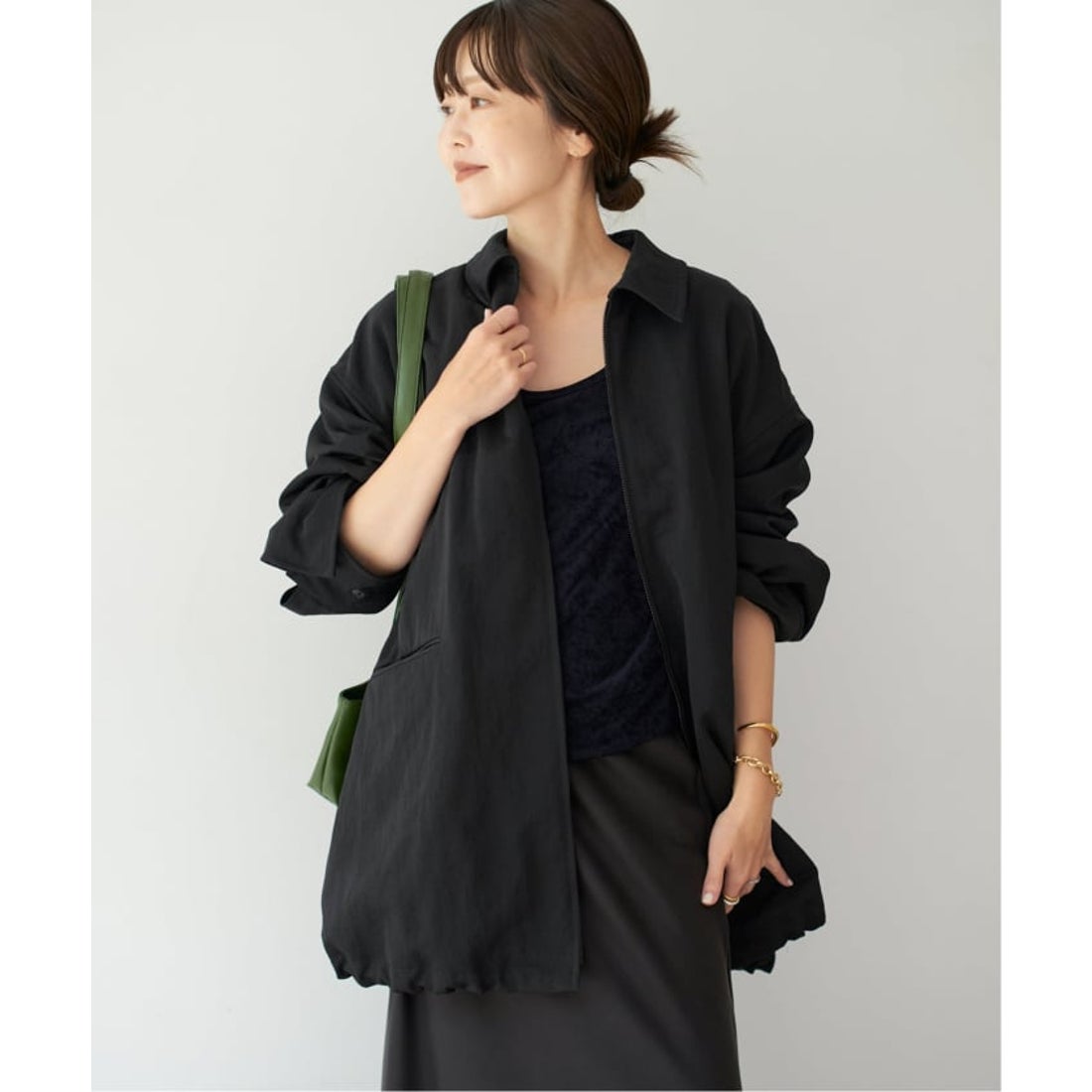 プラージュ Plage テントブルゾン （ブラック） - ファッション通販