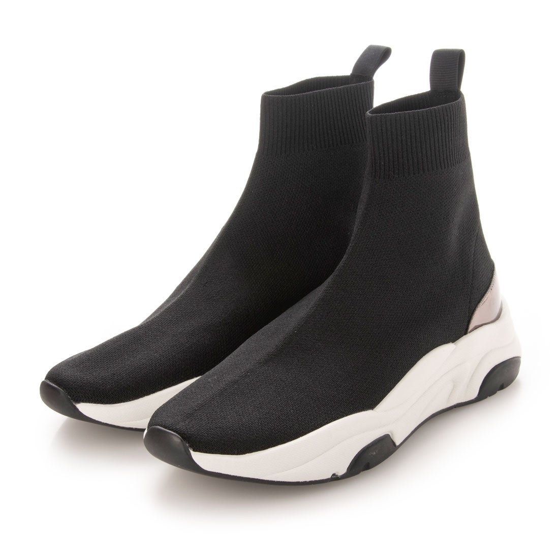 ＋diana プラスダイアナ +diana 軽量ニットソックススニーカーブーツ