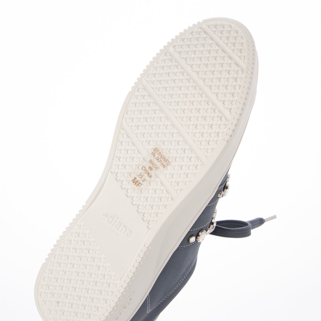 プラスダイアナ ＋diana 【軽量】ビジュー付きコートスニーカー